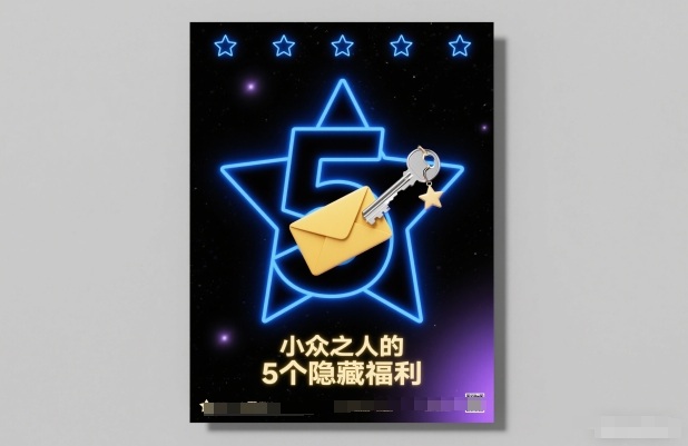 付费文章：小众之人的5个隐藏福利-DE云网创