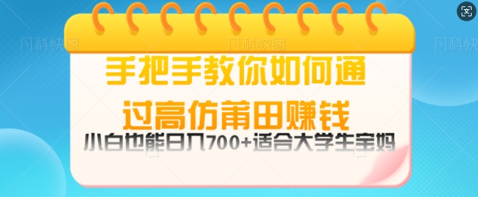 手把手教你如何通过莆田鞋挣钱，小白也能日几张，适会大学生宝妈-DE云网创