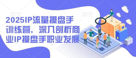 2025IP流量操盘手训练营，深入剖析商业IP操盘手职业发展-DE云网创