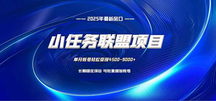 小任务联盟项目:一台电脑每天只需10分钟,轻松简单稳定-DE云网创