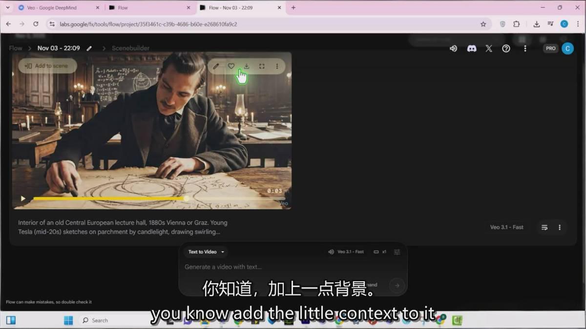 AI电影制作终极指南:从创意到成片,系统掌握智能影视全流程实战课(中英字幕-DE云网创