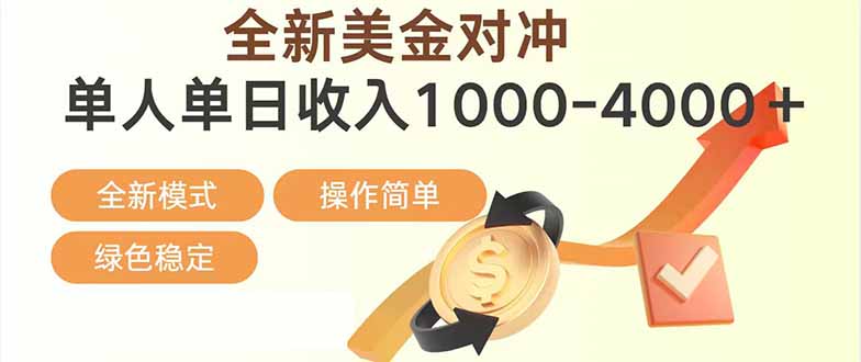日赚1700—4000+，全新美金对冲项目，合规稳定，创业优选，可放大。-DE云网创
