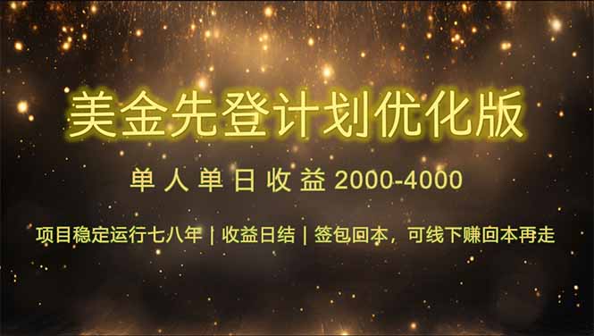 （14802期）连续7-8年创单日收益冠军项目，日收益$600-1200-DE云网创