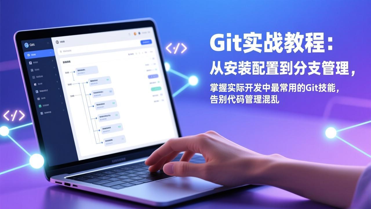 Git实战教程:从安装配置到分支管理,掌握实际开发中最常用的Git技能,告别代码管理混乱插图 Git实战教程:从安装配置到分支管理,掌握实际开发中最常用的Git技能,告别代码管理混乱插图