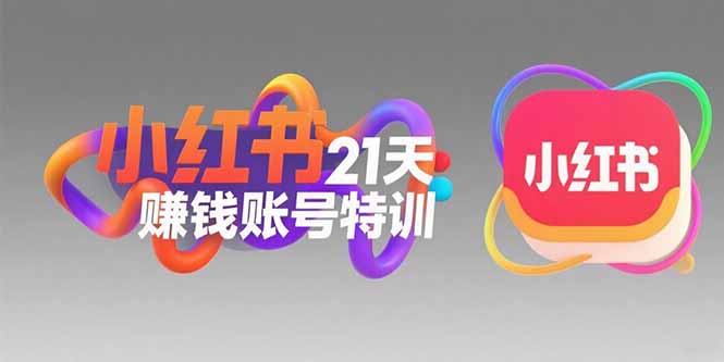 （15427期）小红书21天赚钱账号特训：黄金定位技巧，高转粉文案创作，科学引流策略-DE云网创
