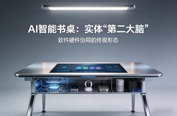 AI智能书桌搭建,构建你的实体“第二大脑”,软件硬件协同的终极形态插图 AI智能书桌搭建,构建你的实体“第二大脑”,软件硬件协同的终极形态