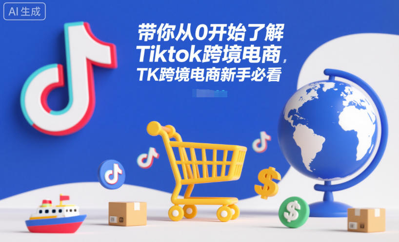 带你从0开始了解Tiktok跨境电商，TK跨境电商新手必看-DE云网创