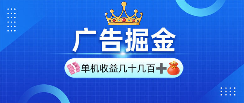 （13968期）广告掘金，单台手机30-280，可矩阵可放大做-DE云网创