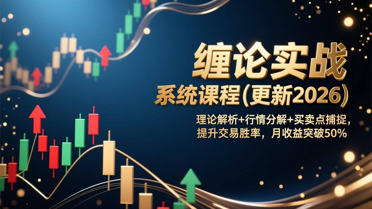 缠论实战系统课程(更新2026-DE云网创