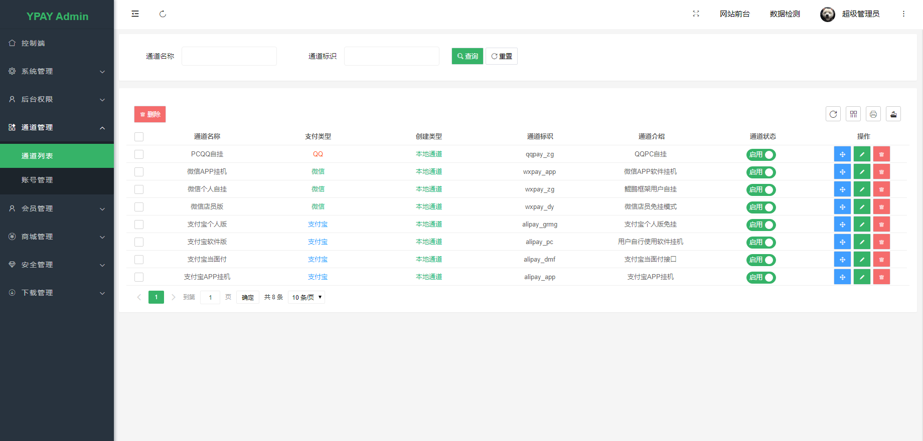 最新源支付系统源码 V7版全开源 免授权 附搭建教程.zip-DE云网创