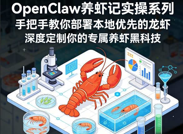 OpenClaw养虾记实操系列，手把手教你部署本地优先的龙虾，深度定制你的专属养虾黑科技-DE云网创