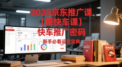 2025京东推广课（原快车课）解锁京东快车推广密码，新手必看运营宝典-DE云网创