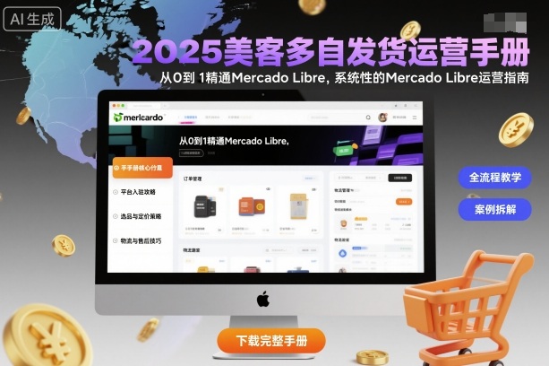 2025美客多自发货运营手册:从0到1精通Mercado Libre,系统性的Mercado Libre运营指南插图 2025美客多自发货运营手册:从0到1精通Mercado Libre,系统性的Mercado Libre运营指南