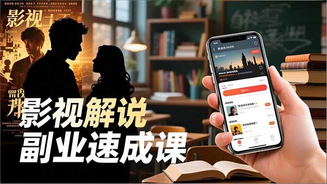 Tk影视解说副业速成课,软件安装、全流程实操、爆款预设,新手两周变现插图 Tk影视解说副业速成课,软件安装、全流程实操、爆款预设,新手两周变现插图