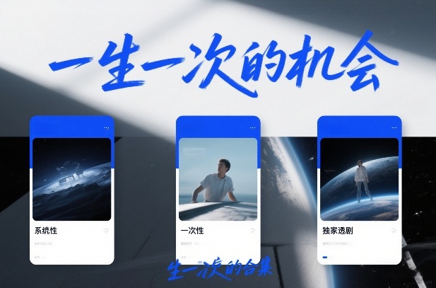 付费文章合集《一生一次的机会》3篇，一个系统性、一次性、独家性的透剧-DE云网创