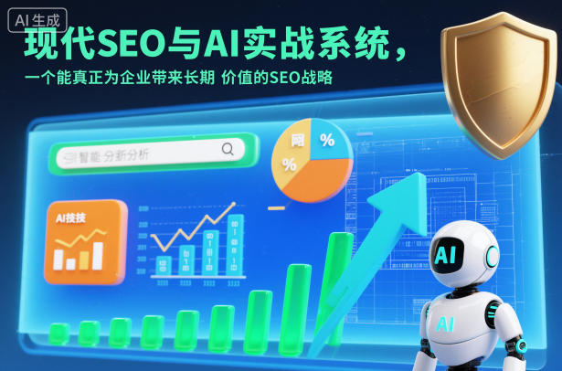 现代SEO与AI实战系统，一个能真正为企业带来长期价值的SEO战略(英语+中文字幕)-DE云网创