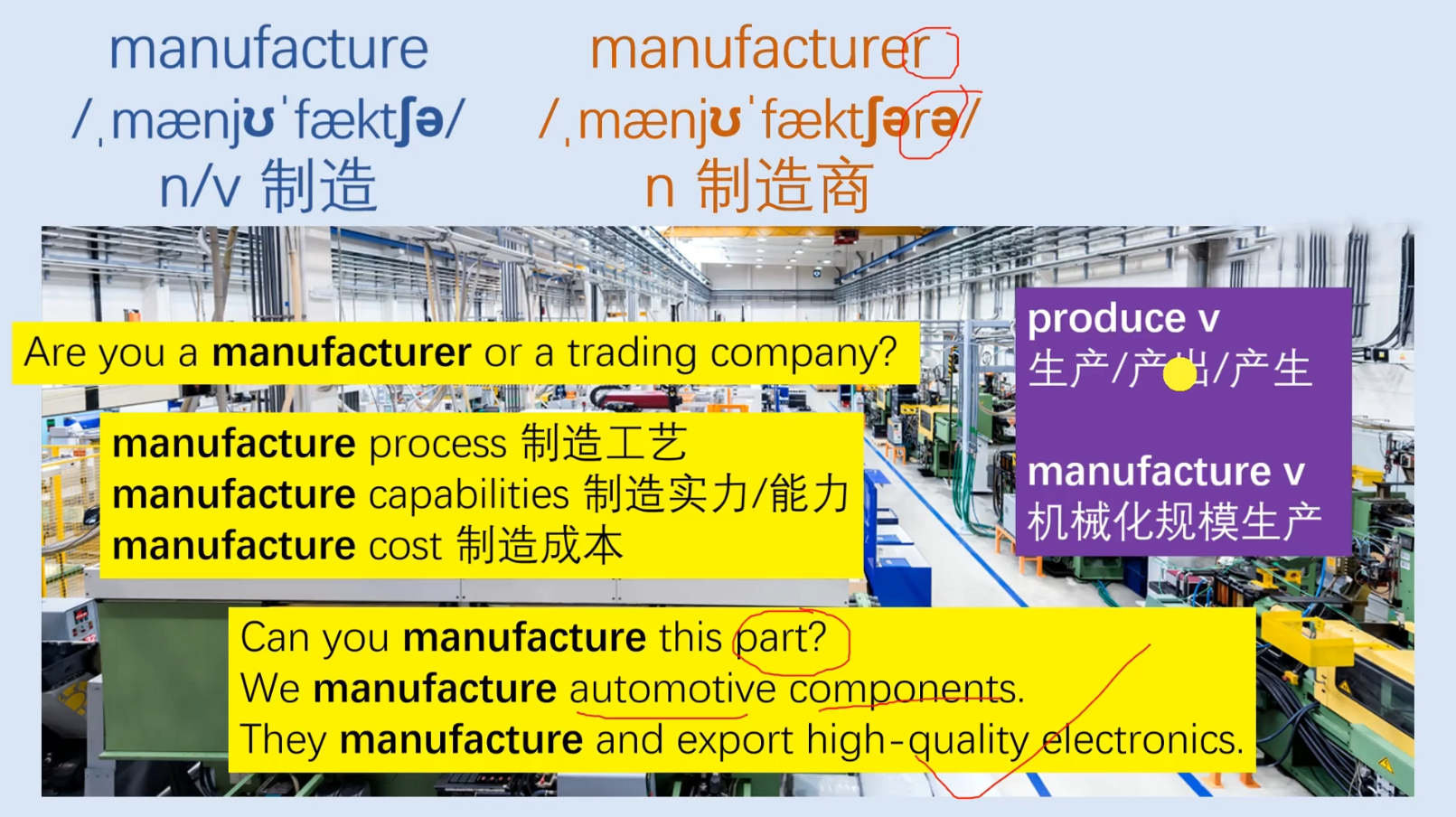 Mr曹·实用外贸制造业英语课程-DE云网创
