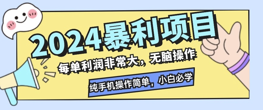 2024暴利项目，闲鱼无货源，每单利润非常大，无脑操作，小白必学-DE云网创