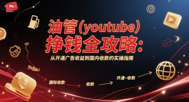油管(youtube)挣钱全攻略：从开通广告收益到国内收款的实操指南-DE云网创