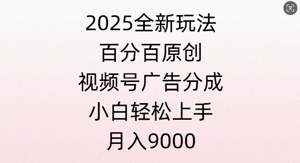 视频号创作者分成计划之情感赛道，多平台发布，多份收益-DE云网创