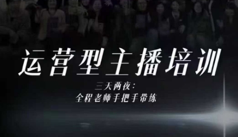 婉婉运营型主播培训线下课，主播四大能力，十小时线下录像+字幕，内容比线上课干-DE云网创