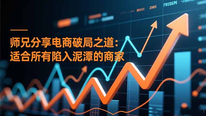 师兄分享电商破局之道：适合所有陷入泥潭的商家-DE云网创