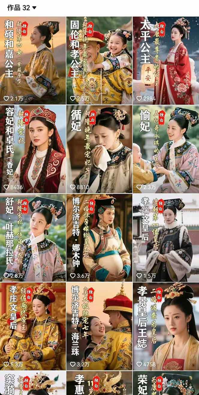 历史人物独白视频制作课，从剪辑配音到AI出图，声音克隆与背景音乐，涨粉22w+-DE云网创