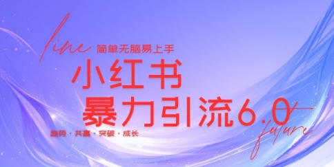 最新小红书暴力引流私域玩法，日引200+兼职粉，简单无脑操作-DE云网创