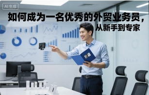如何成为一名优秀的外贸业务员，从新手到专家-DE云网创