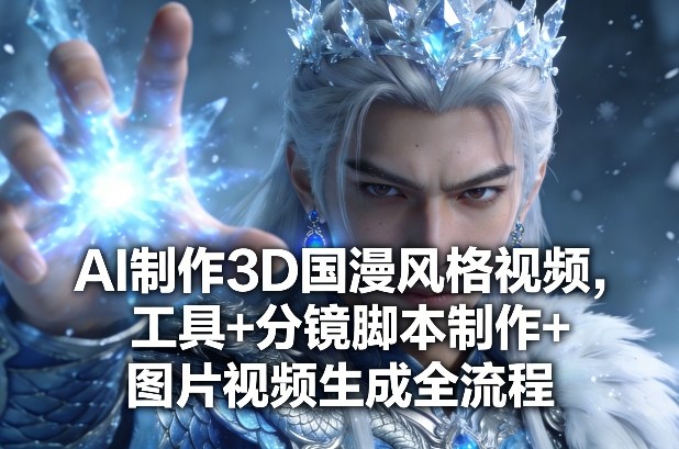 AI制作3D国漫风格视频,工具+分镜脚本制作+图片视频生成全流程插图 AI制作3D国漫风格视频,工具+分镜脚本制作+图片视频生成全流程