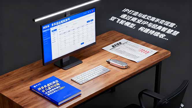 IP打造与成交高手变现营:通过商业IP+经典智慧双飞轮模型 构建持续收钱系统-DE云网创