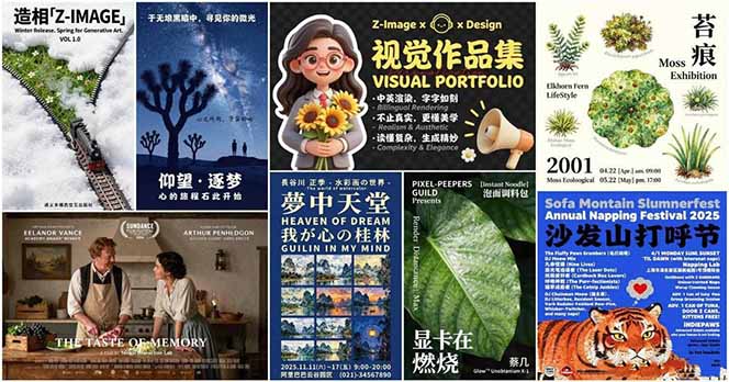 Z-Image -照片级AI文生图神器ComfyUI一键整合包显存8G可用插图2