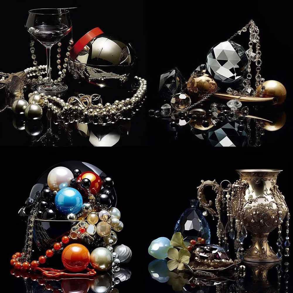 463个Midjourney珠宝摄影提示词：覆盖全品类珠宝，AI设计秒出专业效果插图6