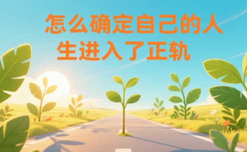 某公众号付费文章：怎么确定自己的人生进入了正轨？-DE云网创