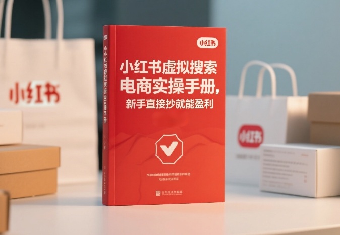 小红书⁠‬⁠‌‬⁠‬‍‍‌‬‌‍⁠‌⁠⁠‬‬‌‍虚拟搜索电商实操手册，新手直接抄就能盈利-DE云网创