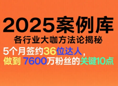 波波来了案例库，收录各行业大咖的方法论，各行业大咖方法论揭秘(更新2026年3月)-DE云网创
