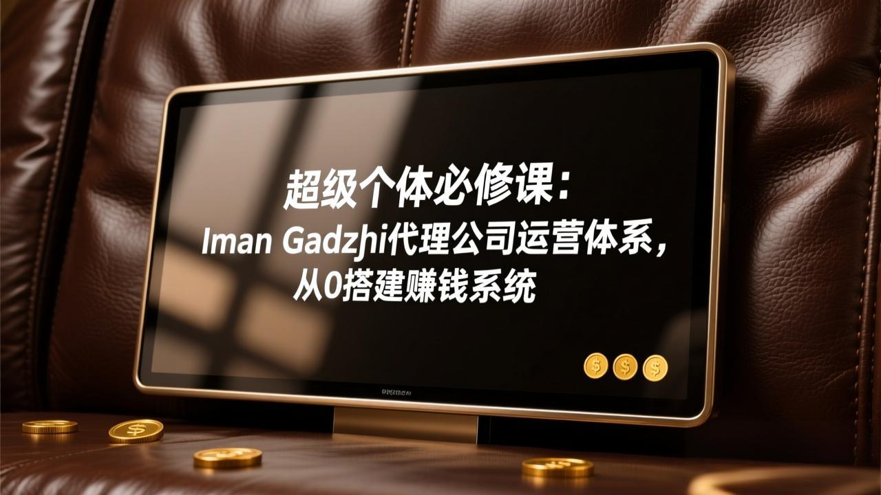 超级个体必修课:Iman Gadzhi代理公司运营体系,从0搭建赚钱系统插图 超级个体必修课:Iman Gadzhi代理公司运营体系,从0搭建赚钱系统插图