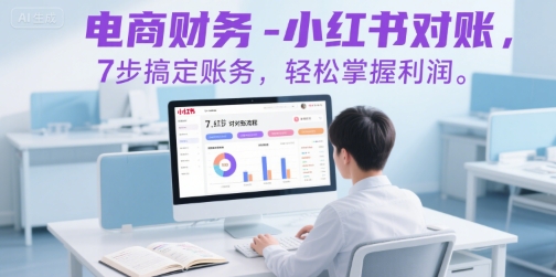 电商财务-小红书对账,7步搞定账务,轻松掌握利润插图 文章封面