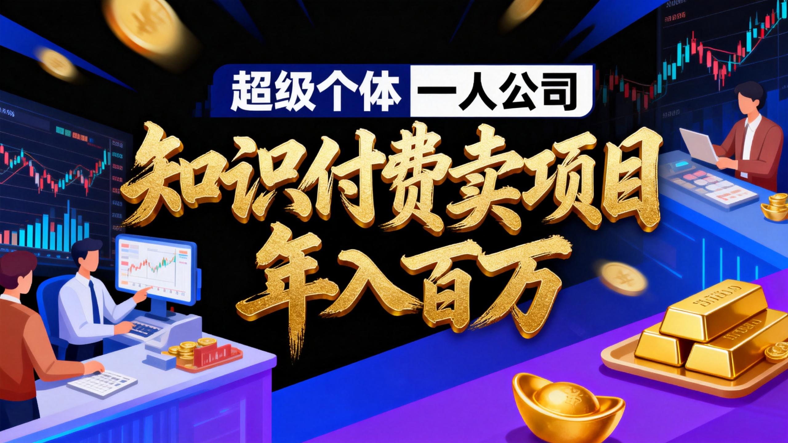 2026年“超级个体一人公司”私域卖项目年入百万，个人IP-精准引流-项目包装-转化成交-DE云网创
