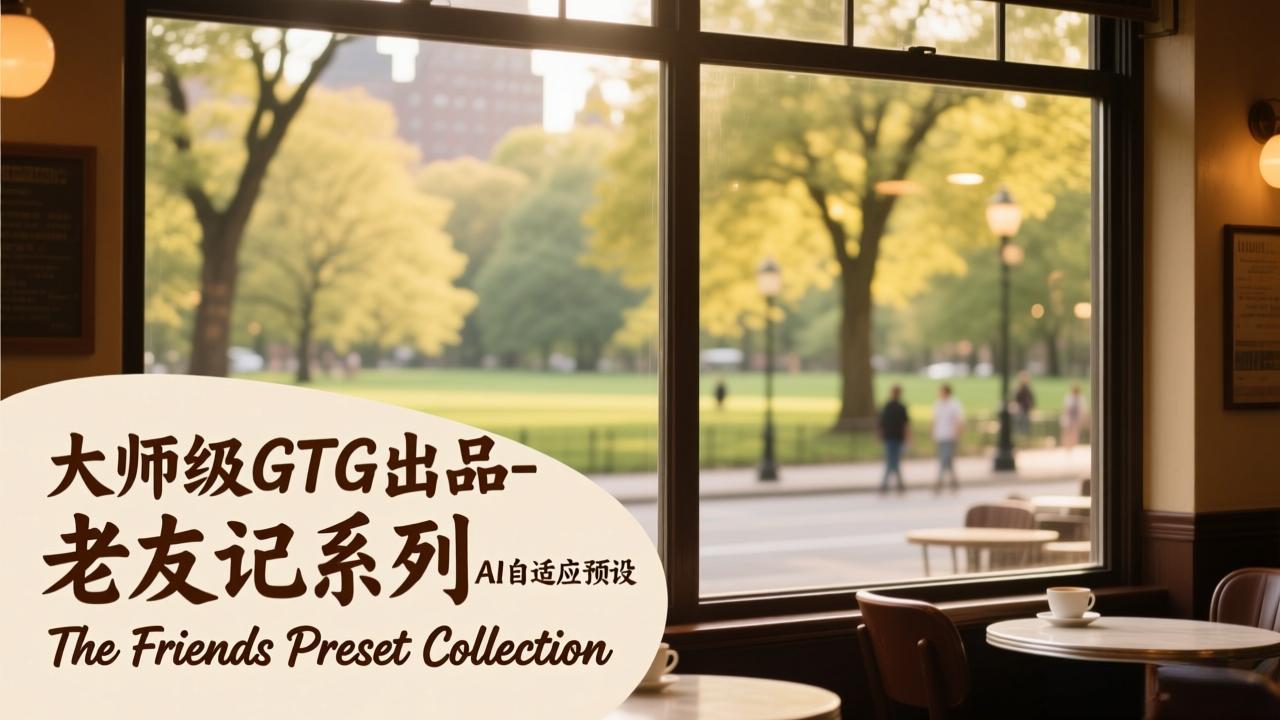 大师级GTG出品-老友记系列AI自适应预设The Friends Preset Collection插图 大师级GTG出品-老友记系列AI自适应预设The Friends Preset Collection插图